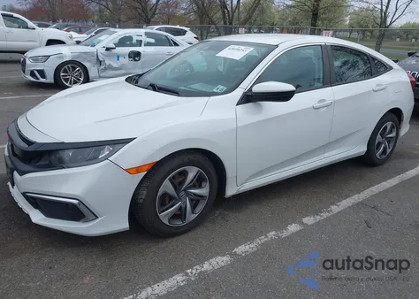 2020 Honda Civic Lx from USA, damaged, VIN 2HGFC2F67LH537703